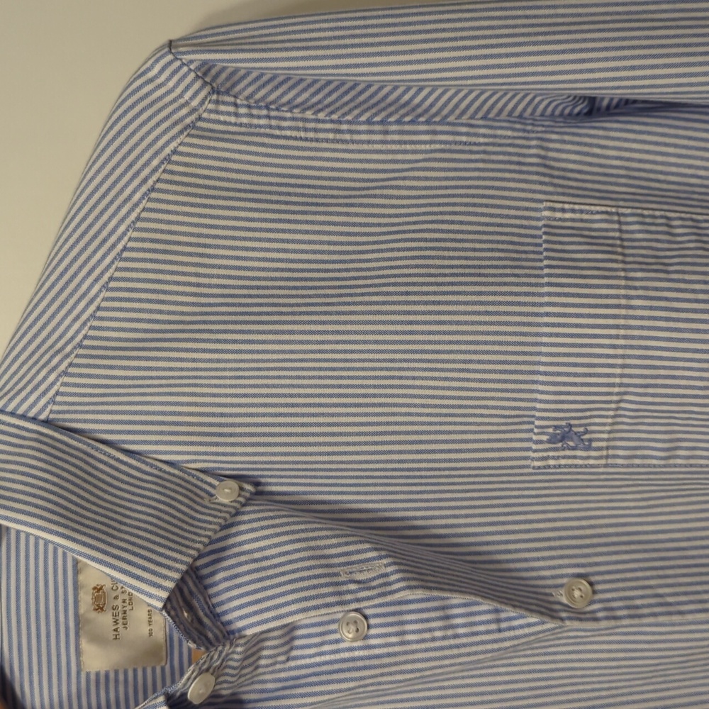 Hawes & Curtis Nautical Button-Down Men's M